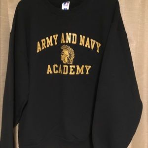 Army and Navy Academy Crew Neck Sweatshirt.